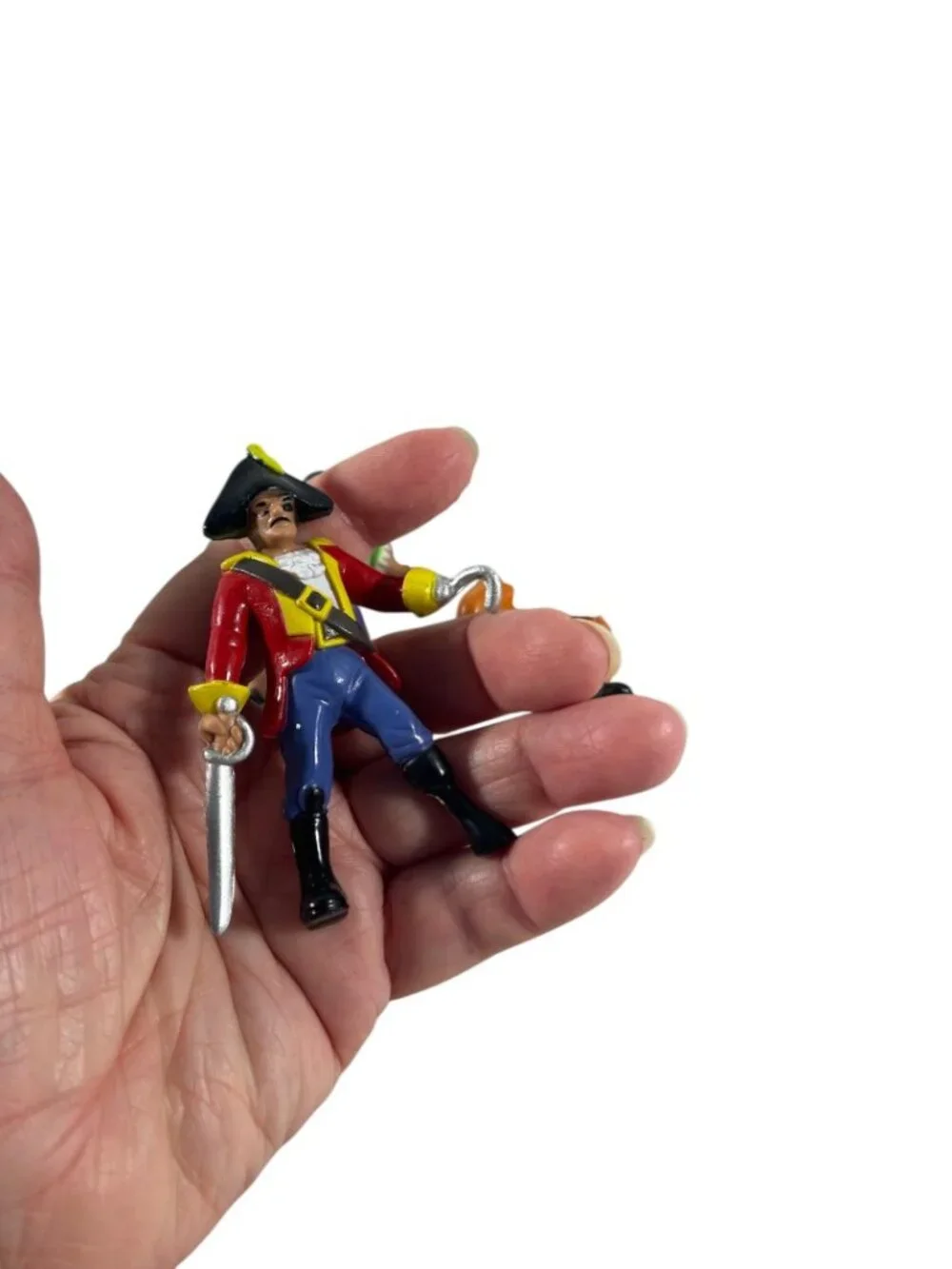 Pirate Birthday Cake Topper Set Ship Figures Palm Trees Party Decorations